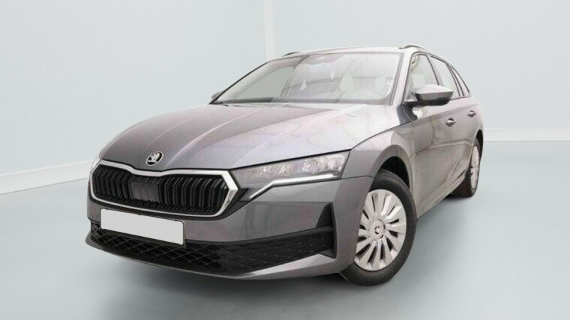 Skoda Octavia 1.5 TSi 116 MHEV DSG Combi MY25 Edition Essence Gris clair Occasion à vendre