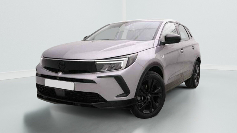 Opel Grandland 1.2 T 130 GS Line Essence Gris clair Occasion à vendre