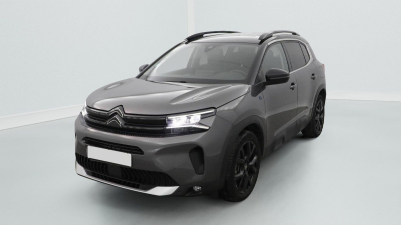 Citroen C5 Aircross C5 Aircross Hybride Rechargeable 225 e-EAT8 Shine Hybride Gris foncé Occasion à vendre