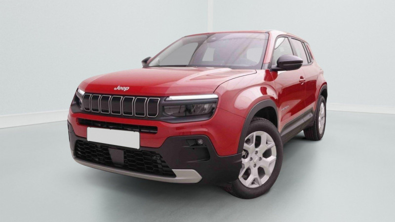 Jeep Avenger 1.2 MHEV 110 DCT6 Altitude Hybride Rouge Occasion à vendre