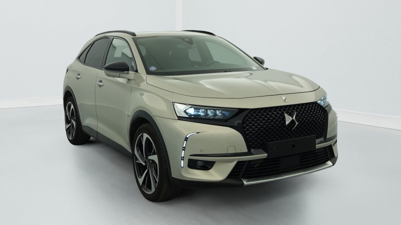 Ds DS7 Crossback Hybride E-Tense 300 EAT8 4x4 Ligne Noire Hybride Gris clair Occasion à vendre