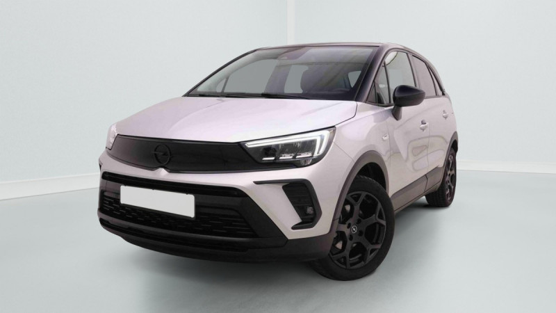 Opel Crossland 1.2 Turbo 110 ch Elegance Essence Gris clair Occasion à vendre