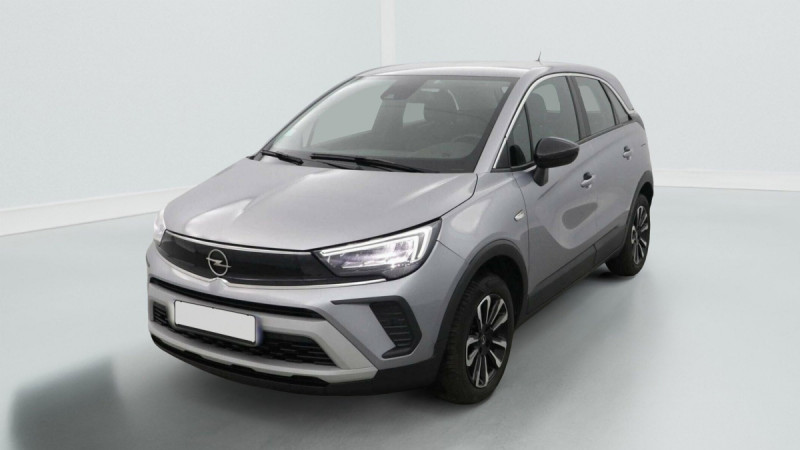 Opel Crossland Crossland 1.2 Turbo 130 ch BVA6 Elegance Essence Gris clair Occasion à vendre