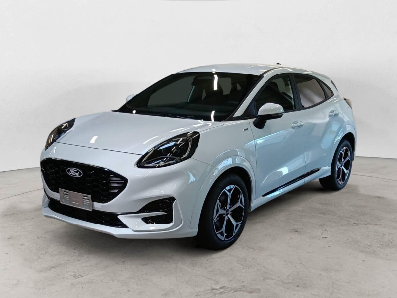 Ford PUMA Puma 1.0 EcoBoost 125 ch mHEV S&S Powershift ST-Line Hybride Blanc Occasion à vendre
