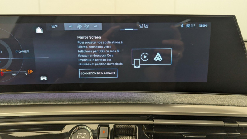 Photo 19 de l'offre de PEUGEOT 5008 Hybrid 145 e-DCS6 GT à 34998€ chez Carlyss automobiles Vitré