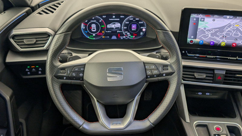 Photo 14 de l'offre de SEAT Leon E-HYBRID 204 CH DSG6 FR à 22143€ chez Carlyss automobiles Vitré