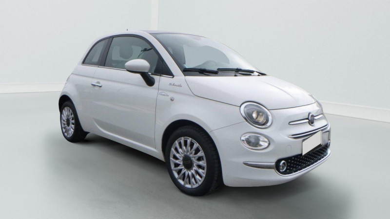 Fiat 500 Serie 9 EURO 6d-full 500 1.0 70 ch Hybride BSG S/S Dolcevita Essence Blanc Occasion à vendre