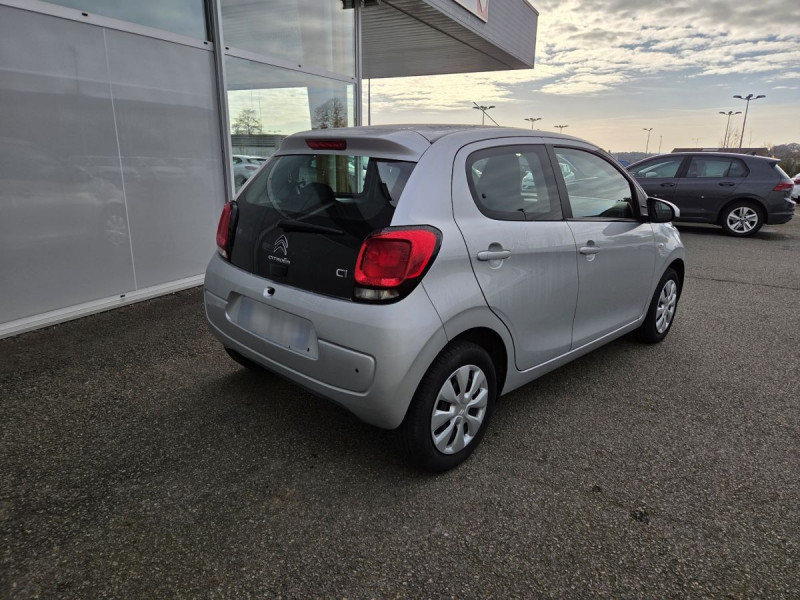 Photo 3 de l'offre de Citroën C1 (2) VTi 72 S&S BVM Feel à 9490€ chez Carlyss automobiles Vitré