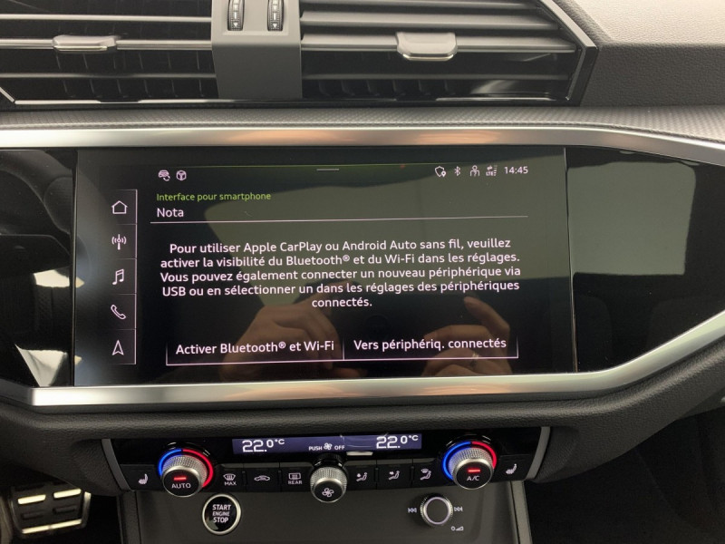 Photo 18 de l'offre de AUDI Q3 Sportback 35 TDI 150 ch S tronic 7 S line plus à 48998€ chez Carlyss automobiles Vitré