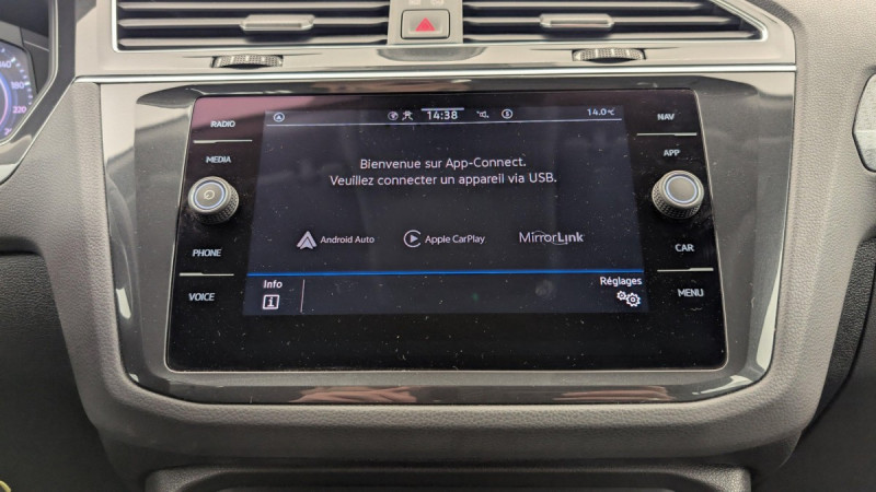 Photo 19 de l'offre de VOLKSWAGEN Tiguan 1.4 EHYBRID 245CH DSG6 LIFE à 30599€ chez Carlyss automobiles Vitré