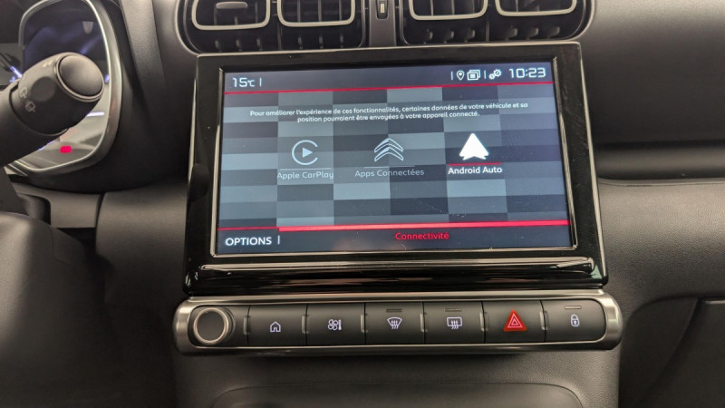 Photo 19 de l'offre de CITROEN C3 Aircross PureTech 110 S&S BVM6 Shine Pack à 15998€ chez Carlyss automobiles Vitré