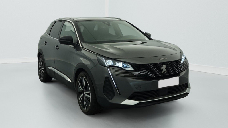 Peugeot 3008 Hybrid4 300 e-EAT8 GT Pack Hybride Gris clair Occasion à vendre