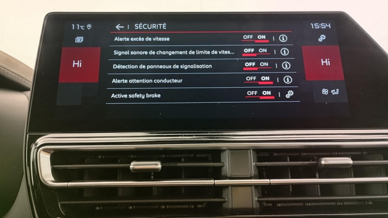 Photo 16 de l'offre de CITROEN C5 Aircross Hybride 136 e-DCS6 Plus à 23998€ chez Carlyss automobiles Vitré