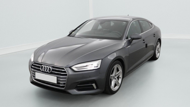 Audi A5 SPORTBACK A5 Sportback 2.0 TDI 190 S tronic 7 S Line Diesel Gris foncé Occasion à vendre
