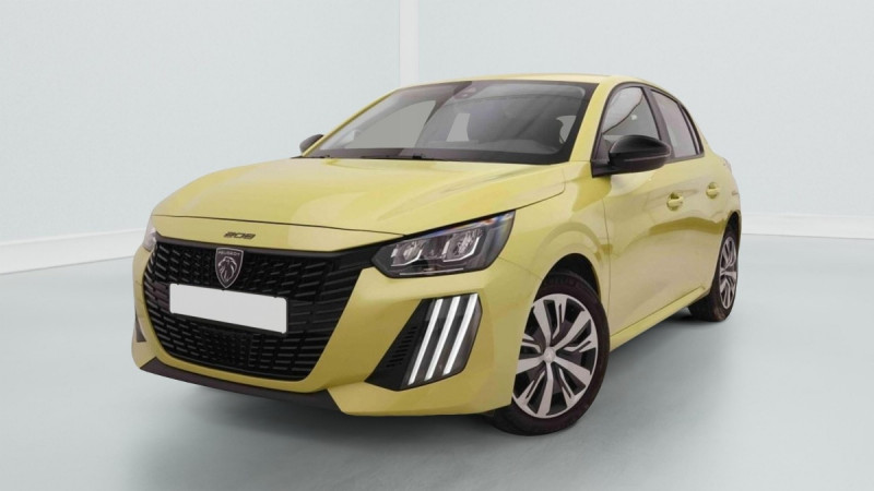 Peugeot 208 1.2 T 100 Active Essence Jaune Occasion à vendre