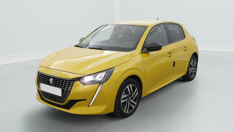Peugeot 208 PureTech 100 S&S BVM6 Allure Essence Jaune Occasion à vendre