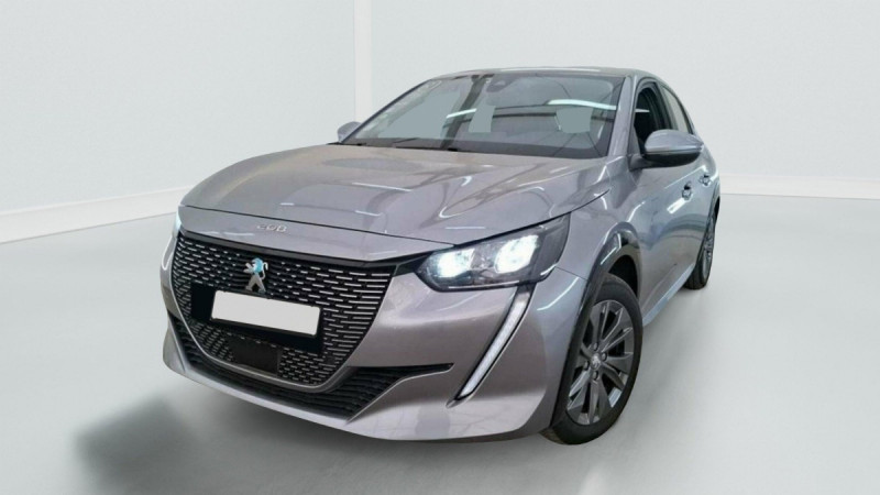 Peugeot 208 ELECTRIQUE 208 Electrique 50 kWh 136ch Active Electrique Gris clair Occasion à vendre