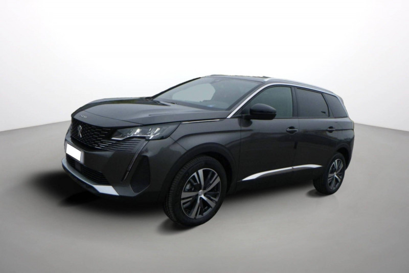 Peugeot 5008 BlueHDi 130ch S&S EAT8 Allure Pack Diesel Gris foncé Occasion à vendre