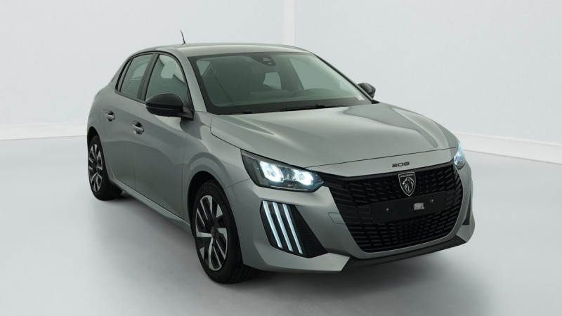 Peugeot 208 PureTech 75 S&S BVM5 Active Essence Gris clair Occasion à vendre