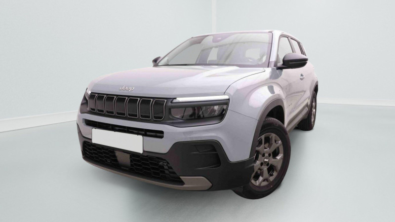 Jeep Avenger 1.2 MHEV 110 DCT6 Longitude Essence Gris clair Occasion à vendre