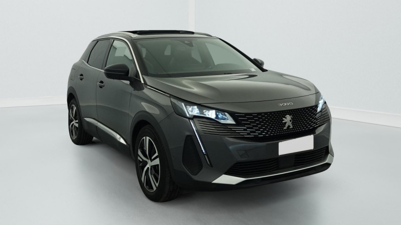 Peugeot 3008 Hybrid4 300 e-EAT8 GT Hybride Gris clair Occasion à vendre
