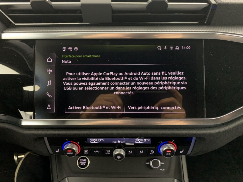 Photo 18 de l'offre de AUDI Q3 Sportback 35 TDI 150 ch S tronic 7 S line plus à 47998€ chez Carlyss automobiles Vitré