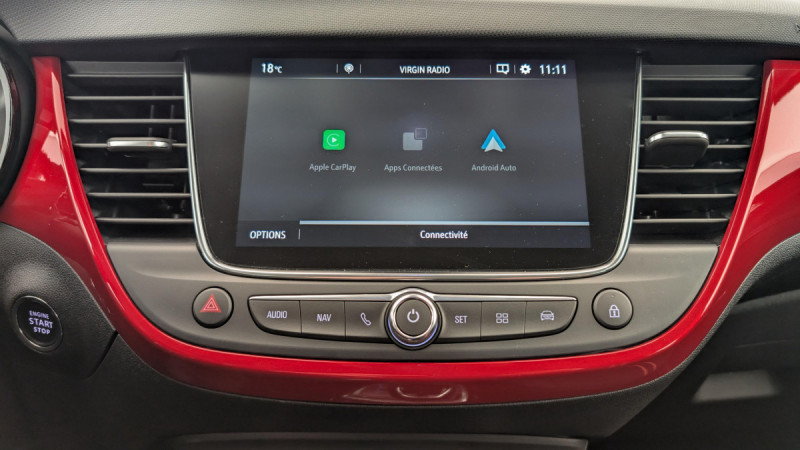 Photo 19 de l'offre de OPEL Crossland 1.2 Turbo 130 ch BVA6 GS Line à 14998€ chez Carlyss automobiles Vitré