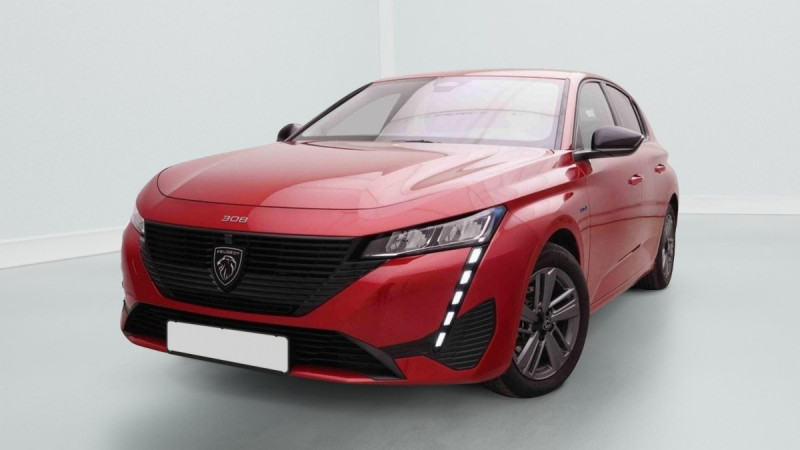 Peugeot 308 1.2 T 130 EAT8 Style Essence Rouge Occasion à vendre