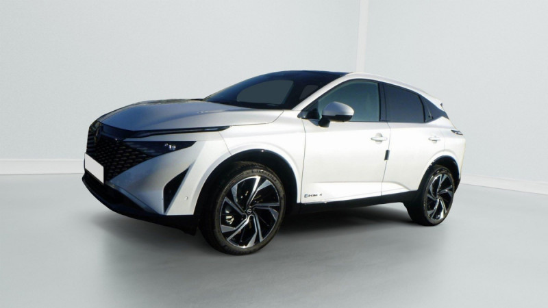 Nissan QASHQAI Qashqai e-Power 190 ch Tekna+ Hybride Blanc Occasion à vendre