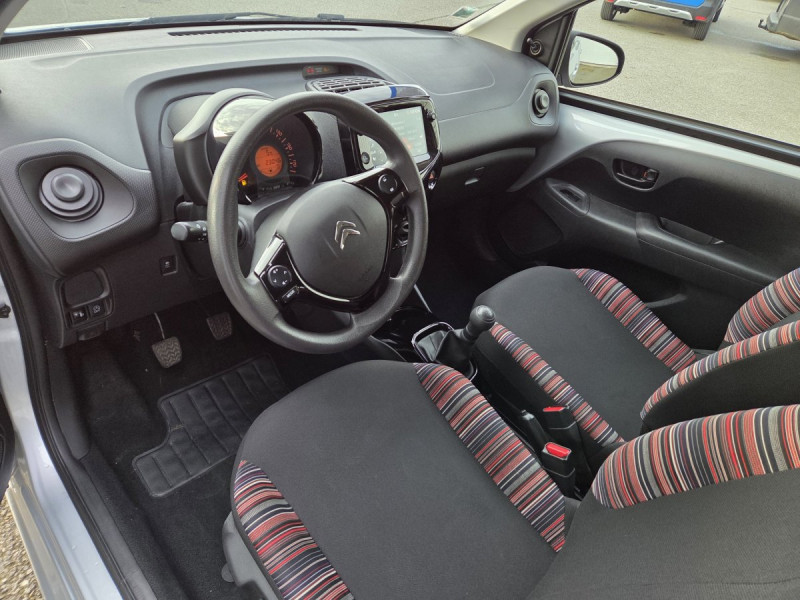 Photo 6 de l'offre de Citroën C1 (2) VTi 72 S&S BVM Feel à 9490€ chez Carlyss automobiles Vitré