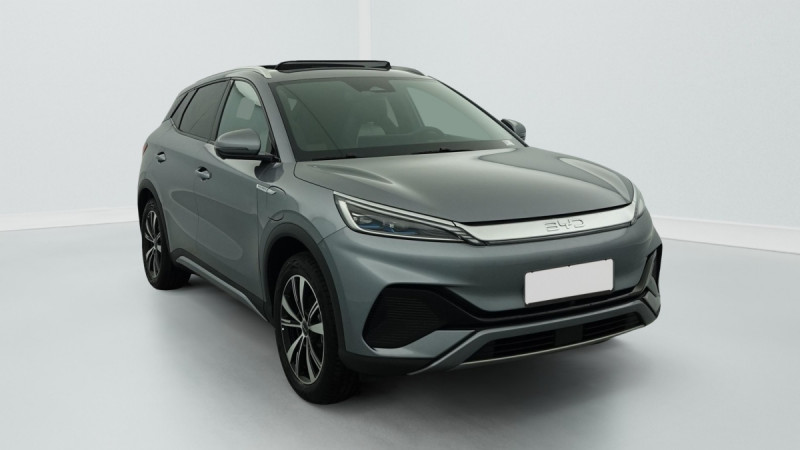 Byd ATTO 3 60,5 kWh 204 ch Design Electrique Gris foncé Occasion à vendre