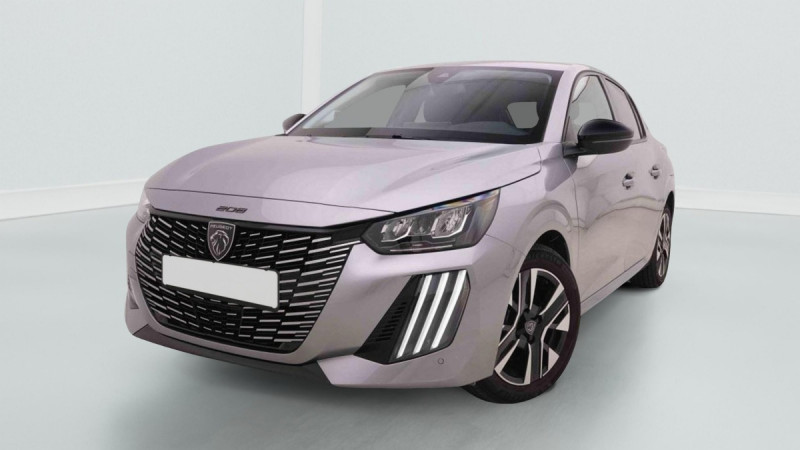 Peugeot 208 1.2 puretech 100 s&s allure Essence Gris clair Occasion à vendre