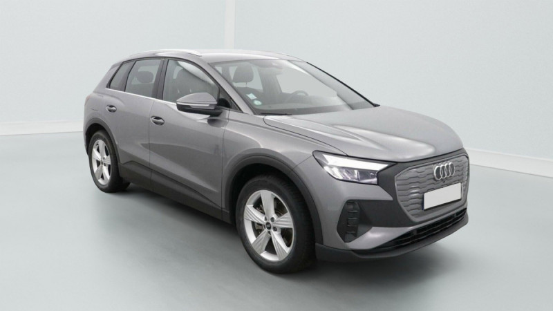 Audi Q4 E-TRON Q4 e-tron 40 204 ch 82 kWh Design Electrique Gris foncé Occasion à vendre