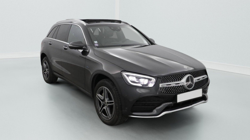 Mercedes-Benz GLC 300 E 9G-TRONIC 4MATIC AMG LINE Hybride Gris foncé Occasion à vendre
