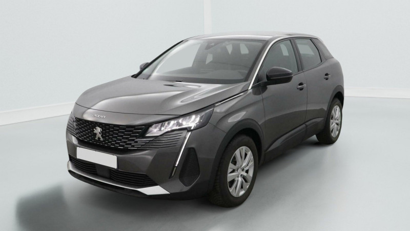 Peugeot 3008 Puretech 130ch S&S EAT8 Active Pack Essence Gris foncé Occasion à vendre