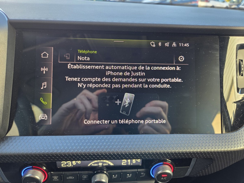 Photo 12 de l'offre de AUDI A1 Sportback (2) 1.0 TFSI 95 Design à 15990€ chez Carlyss automobiles Vitré