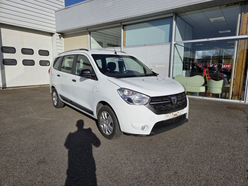 Dacia Lodgy 7 Places Essentiel Blue dCi 115 E6U Diesel Blanc Occasion à vendre
