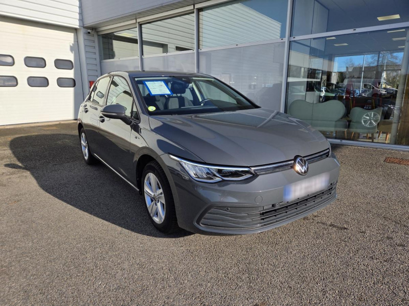Volkswagen Golf (8) 2.0 TDI SCR 115 DSG7 Life Busi Diesel Gris foncé Occasion à vendre