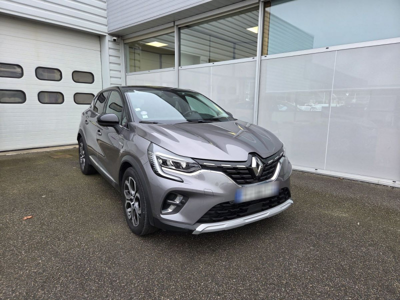 Renault Captur (2) Intens E-TECH Plug-in 160 -21 Hybride Gris clair Occasion à vendre