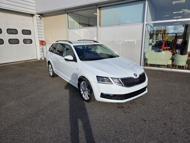 Skoda Octavia Combi (3) 2.0 TDI 150 DSG6 Style Diesel Blanc Occasion à vendre