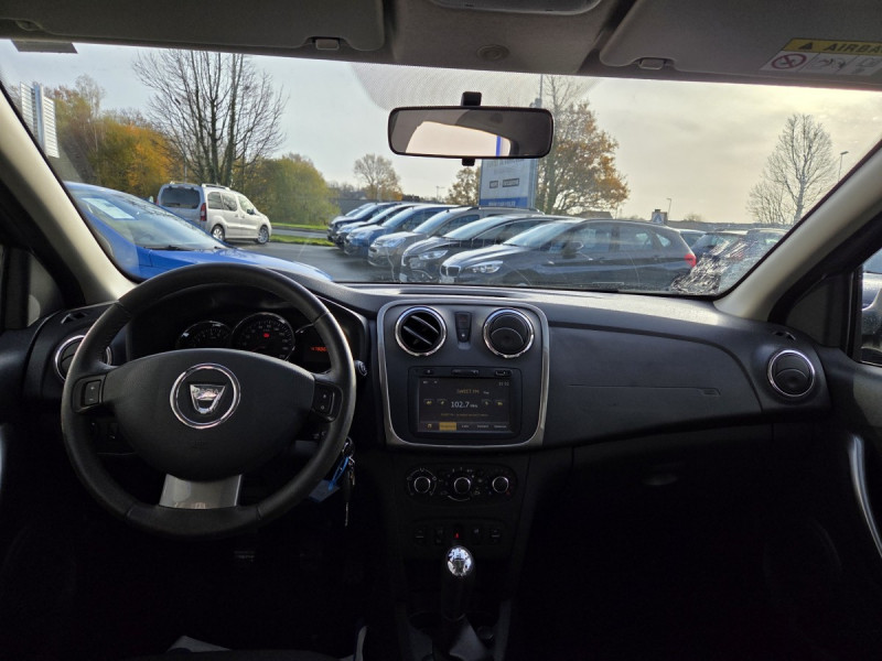 Photo 7 de l'offre de Dacia Sandero (2) Stepway Prestige TCe 90 E6 à 9990€ chez Carlyss automobiles Vitré