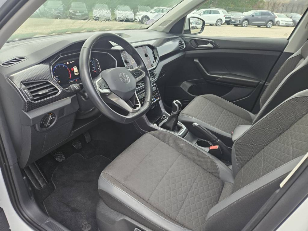 Acheter Volkswagen T-Cross T-Cross 1.0 TSI 110 Start/Stop BVM6 Carat 5p occasion dans les concessions du Groupe Faurie