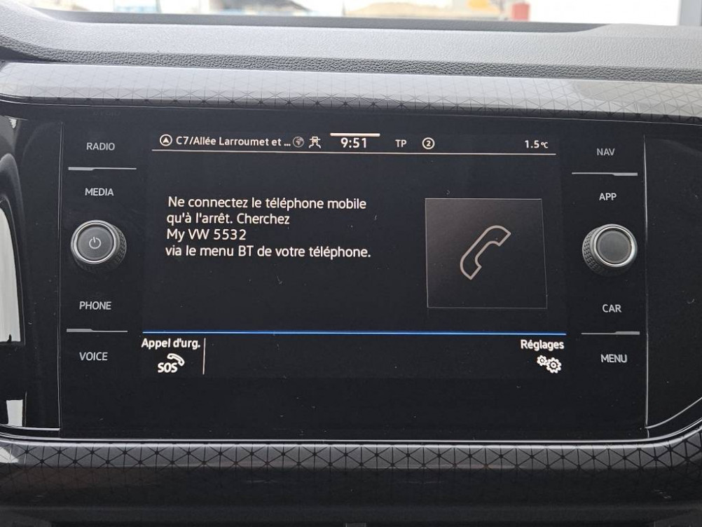 Acheter Volkswagen T-Cross T-Cross 1.0 TSI 110 Start/Stop BVM6 Carat 5p occasion dans les concessions du Groupe Faurie
