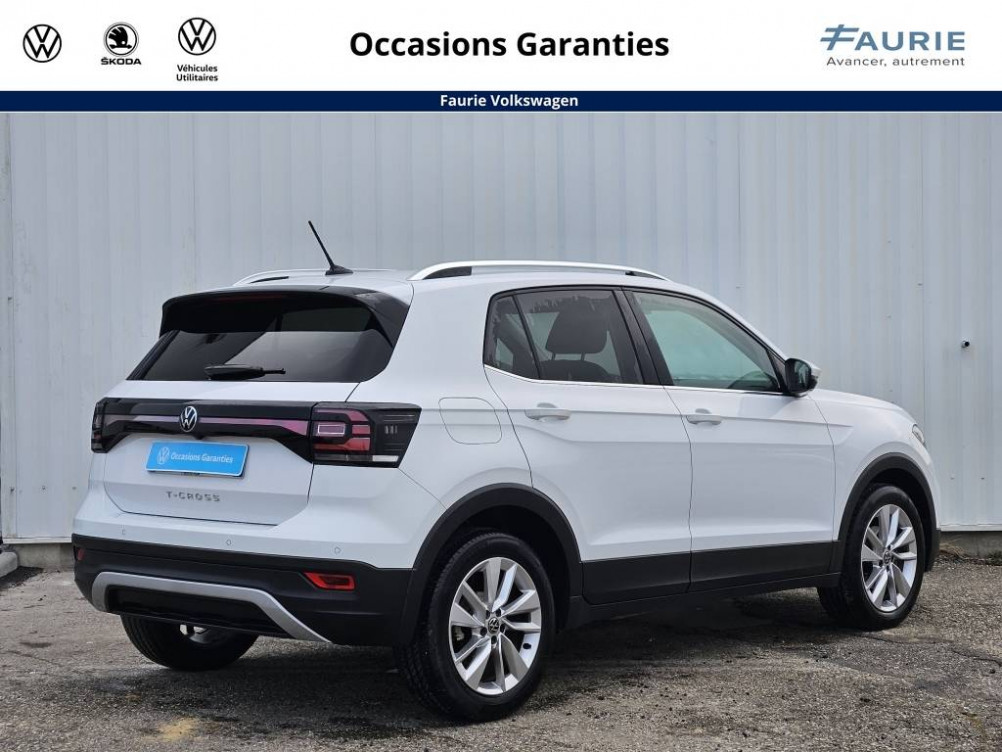 Acheter Volkswagen T-Cross T-Cross 1.0 TSI 110 Start/Stop BVM6 Carat 5p occasion dans les concessions du Groupe Faurie