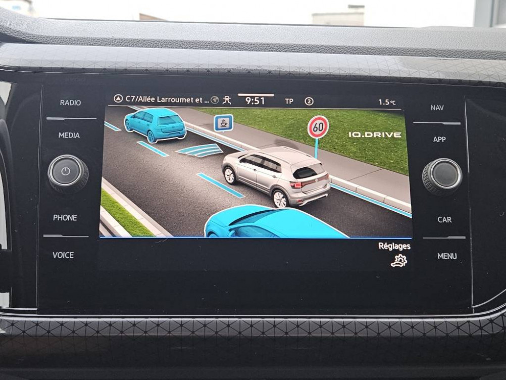 Acheter Volkswagen T-Cross T-Cross 1.0 TSI 110 Start/Stop BVM6 Carat 5p occasion dans les concessions du Groupe Faurie