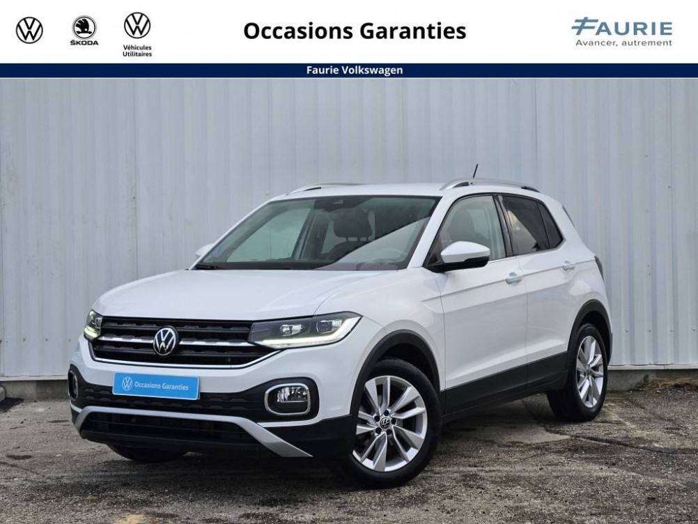 Acheter Volkswagen T-Cross T-Cross 1.0 TSI 110 Start/Stop BVM6 Carat 5p occasion dans les concessions du Groupe Faurie