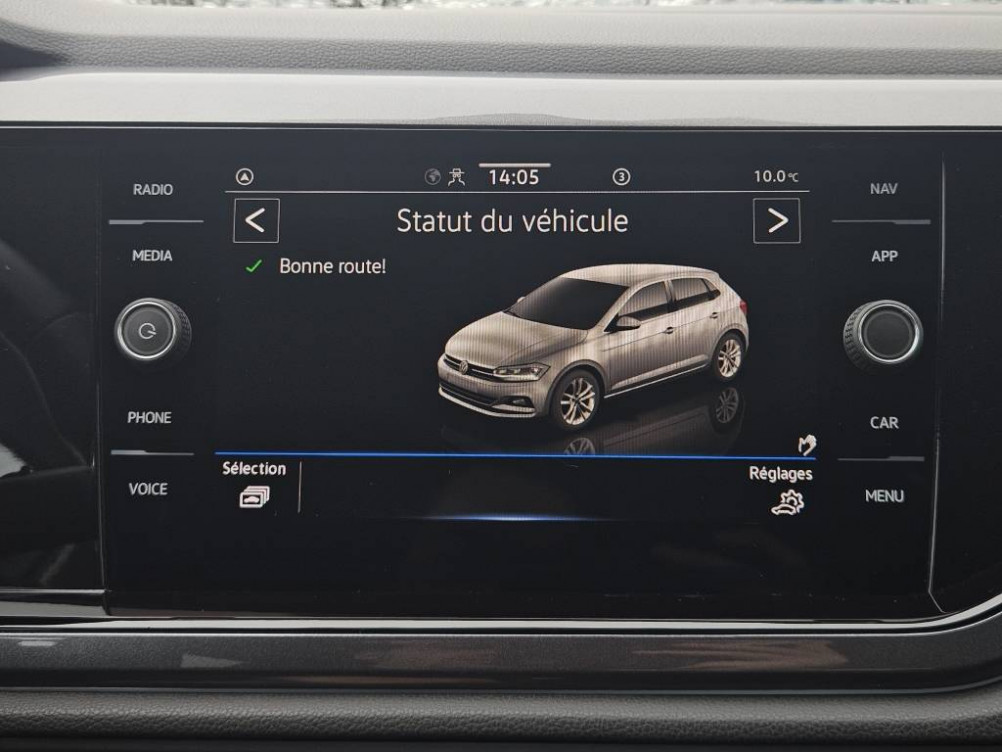 Acheter Volkswagen Polo Polo 1.0 TSI 110 S&S DSG7 Style 5p occasion dans les concessions du Groupe Faurie
