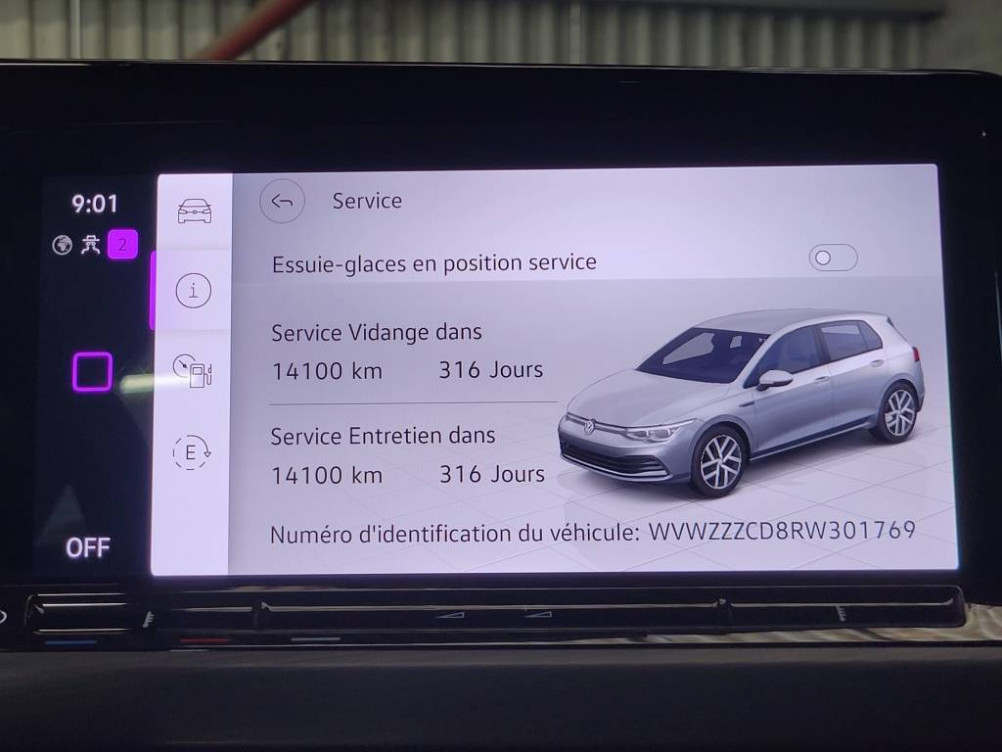 Acheter Volkswagen Golf Golf 1.4 Hybrid Rechargeable OPF 204 DSG6 Style 5p occasion dans les concessions du Groupe Faurie