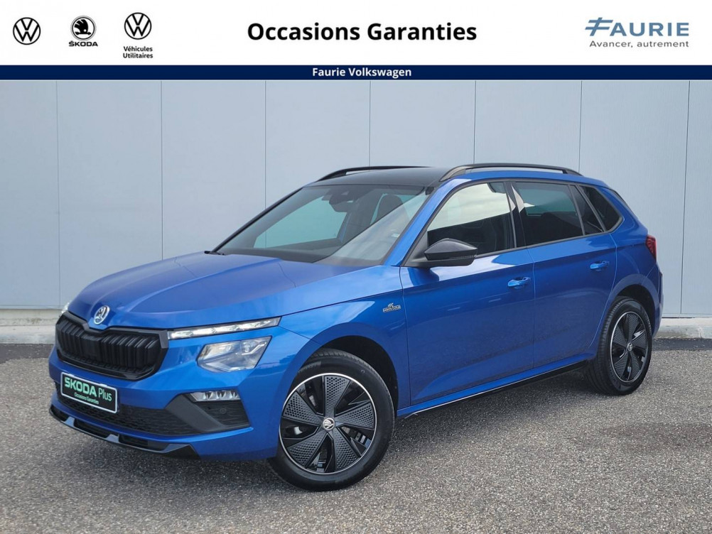 Acheter Skoda Kamiq Kamiq 1.5 TSI Evo 2 150 ch DSG7 ACT Monte Carlo 5p occasion dans les concessions du Groupe Faurie