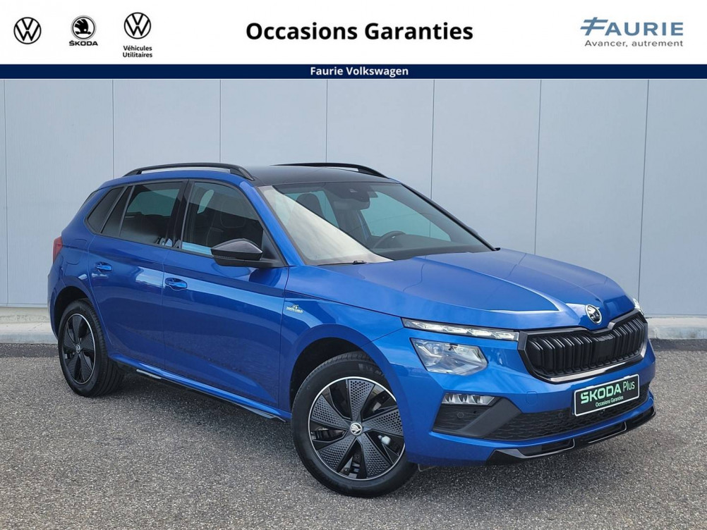 Acheter Skoda Kamiq Kamiq 1.5 TSI Evo 2 150 ch DSG7 ACT Monte Carlo 5p occasion dans les concessions du Groupe Faurie